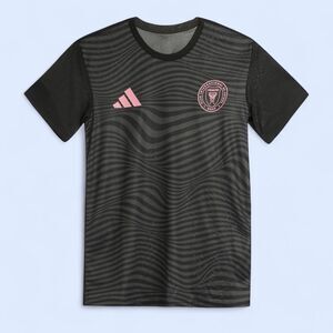 Adidas Lionel Messi Name & Number Jersey 24/25 (Black/Truly Pink) (JJ2593) XS